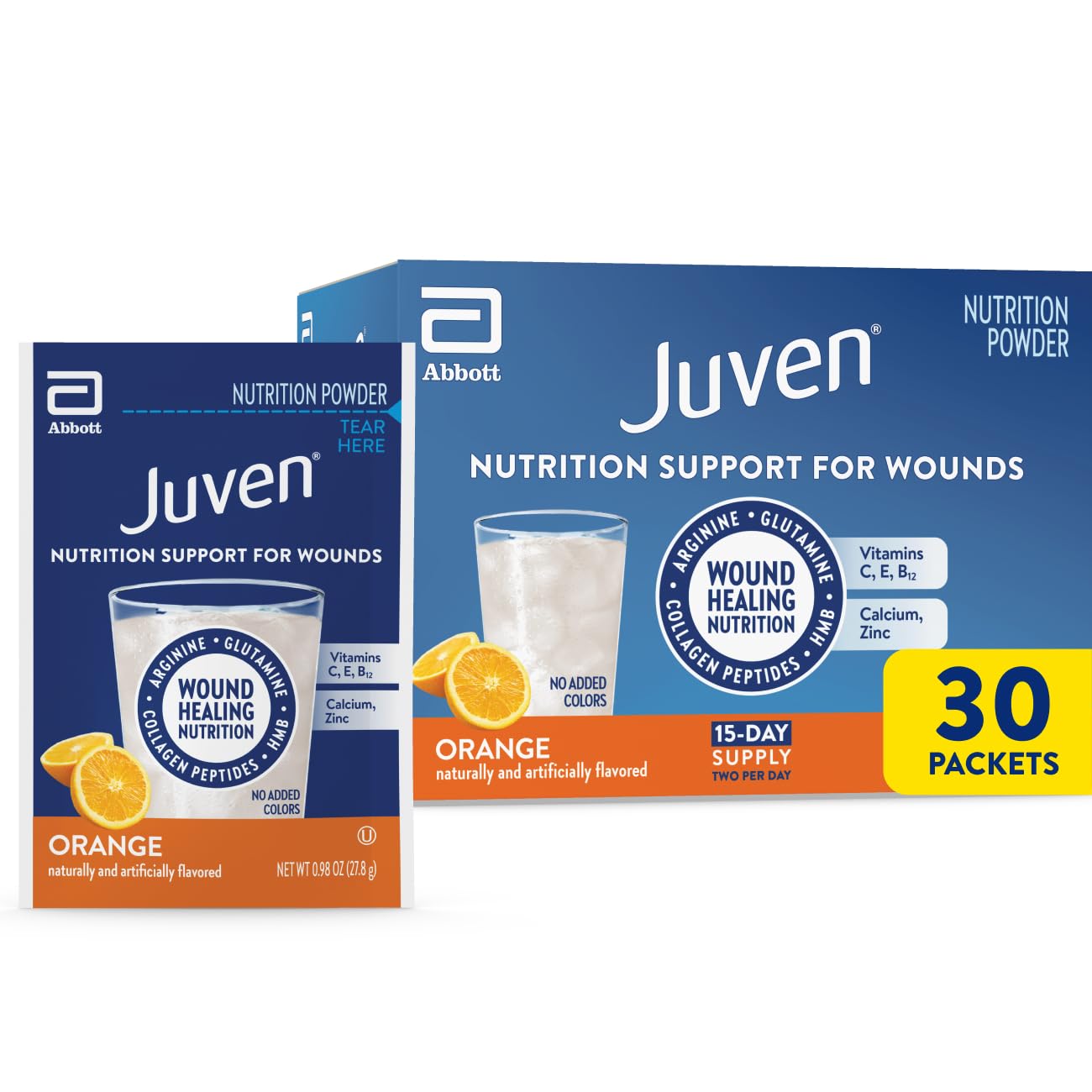 Juven Nutrition Support for Wound Healing, Pineapple Coconut, 14ct