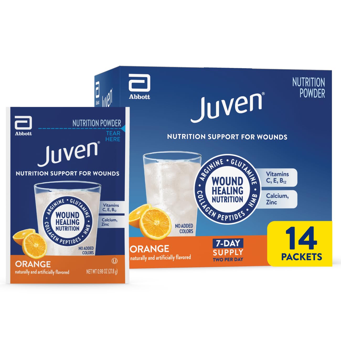 Juven Nutrition Support for Wound Healing, Pineapple Coconut, 14ct