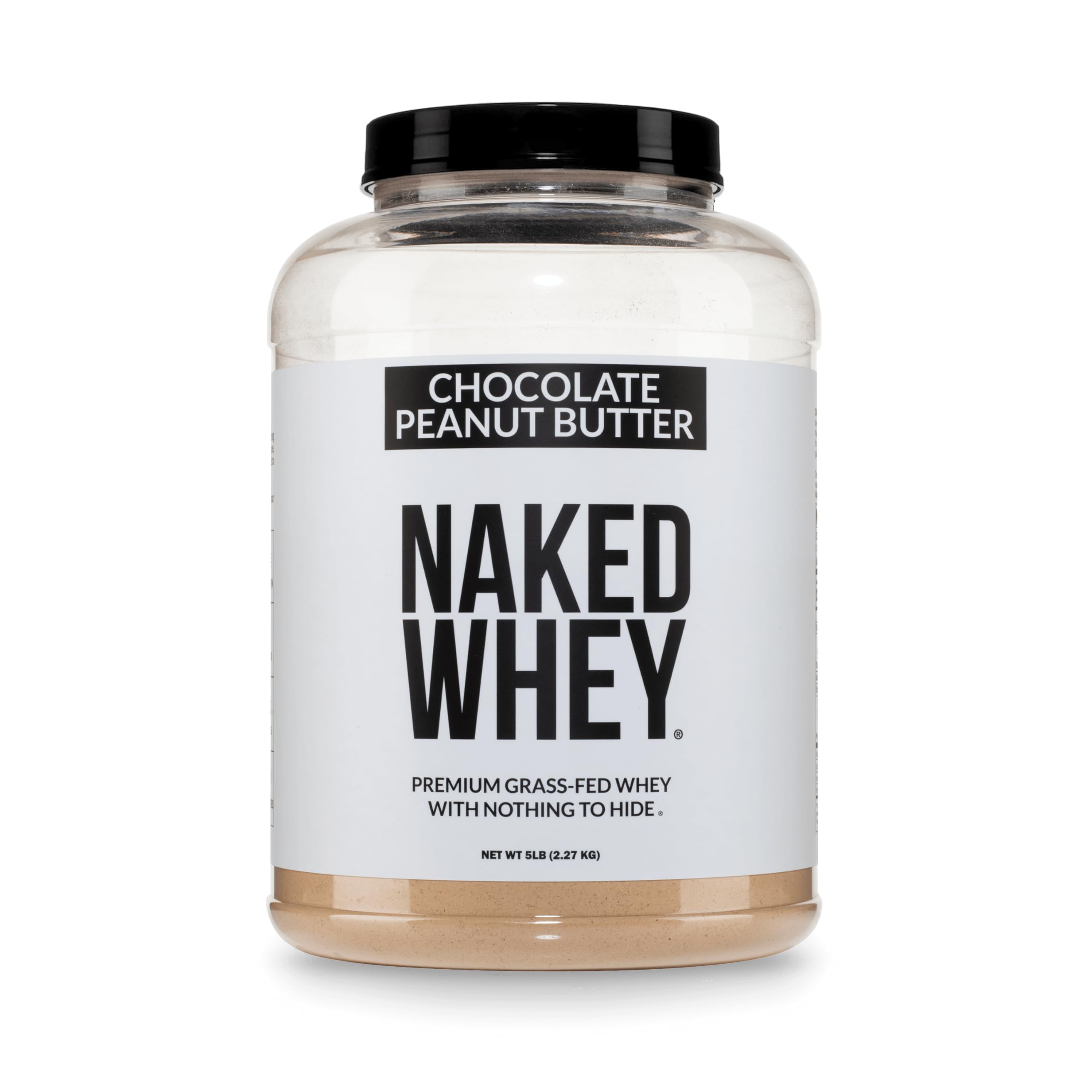 NAKED Whey 1Lb - Only 1 Ingredient, Grass Fed Whey Protein Powder, NSF Certified, Undenatured, No Gmos, No Soy, Gluten Free, Stimulate Growth, Enhance Recovery - 15 Servings